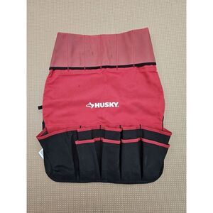 Construction Husky Bucket Jockey TOOL STORAGE CADDY 30 Pockets BLK RED 5 Gallon